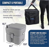 New open box - U.S. Camping Supply Portable Toilet