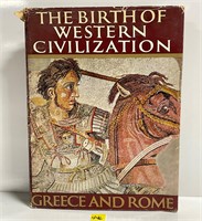 Vtg The Birth Western Civilization Book