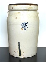 Love Field Pottery Butter Churn Biplane Logo