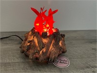 Adorable Flameless tabletop fireplace