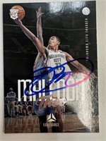 Thunder Theo Maledon Signed Card with COA