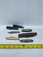 old pocket knife collection