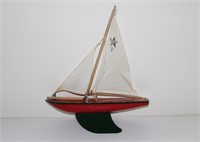 VINTAGE STAR YACHT SY-3 TOY SAILING BOAT