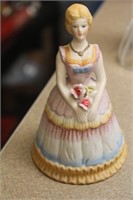 Ceramic Lady Form Bell