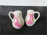 Large Floral Salt & Pepper Shakers - 5.5" Tall