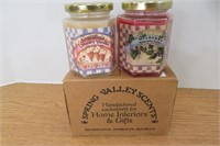 2 New Scented Candles, Spring Valley