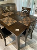 Dining Table & 4 Chairs