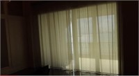 Sheer Living Room Curtains 2 panels