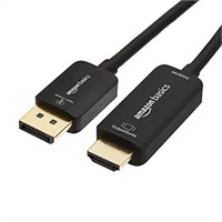 Amazon Basics DisplayPort to HDMI Display Cable,
