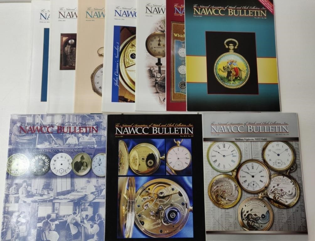 Nawcc Bulletin Watch & Clock Collector Books