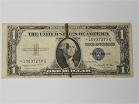 1935 Blue Seal $1 Star Note