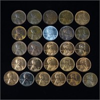 Lincoln Cents: 1930-58 (26)