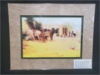 G. Harvey Western Double Matted Art Print