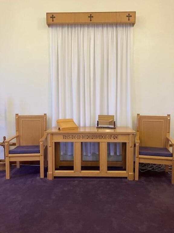 Communion Table & Chairs