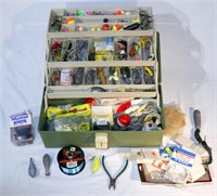 Tackle Box C Larger & Totally Packed Fish Catching