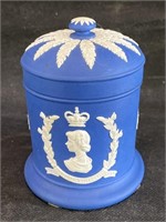 Wedgwood Queen Elizabeth Coronation Lidded Jar