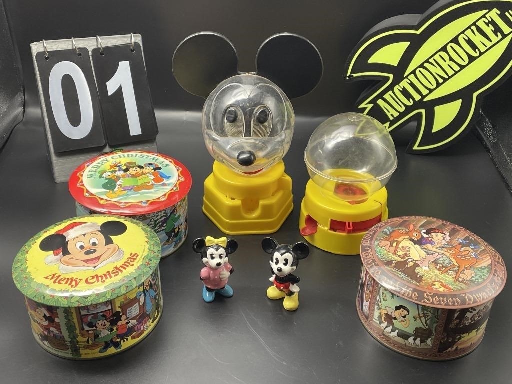 Mickey Mouse Vintage Collectibles Lot!