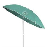 CARI:BBEAN JOE MINT UV BEACH UMBRELLA  6' Arc