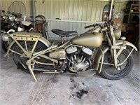 1942 Harley Davidson WLA all genuine