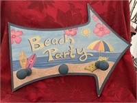 BEACH PARTY SIGN