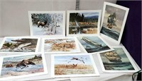 Unframed Wildlife & ship prints
