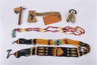 Group of Native American Indian Items