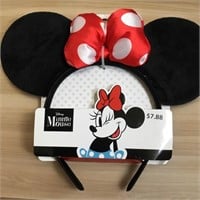 F2) Disney Minnie Mouse headband - new