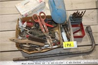 Drill bits, wrenches, polly gloves, etc.