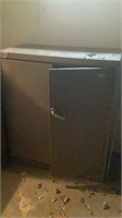 Metal Cabinet w/ Contents