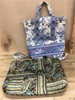 2- Fabric handbags