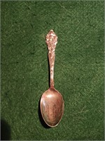 Vtg Floral Souvenir Spoon