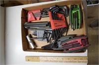 Flat of Allen Wrench Sets