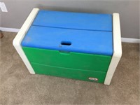 Vintage Little Tikes Children's Plastic Toy Box