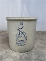 Red Wing Union Stoneware 3 Gallon Crock