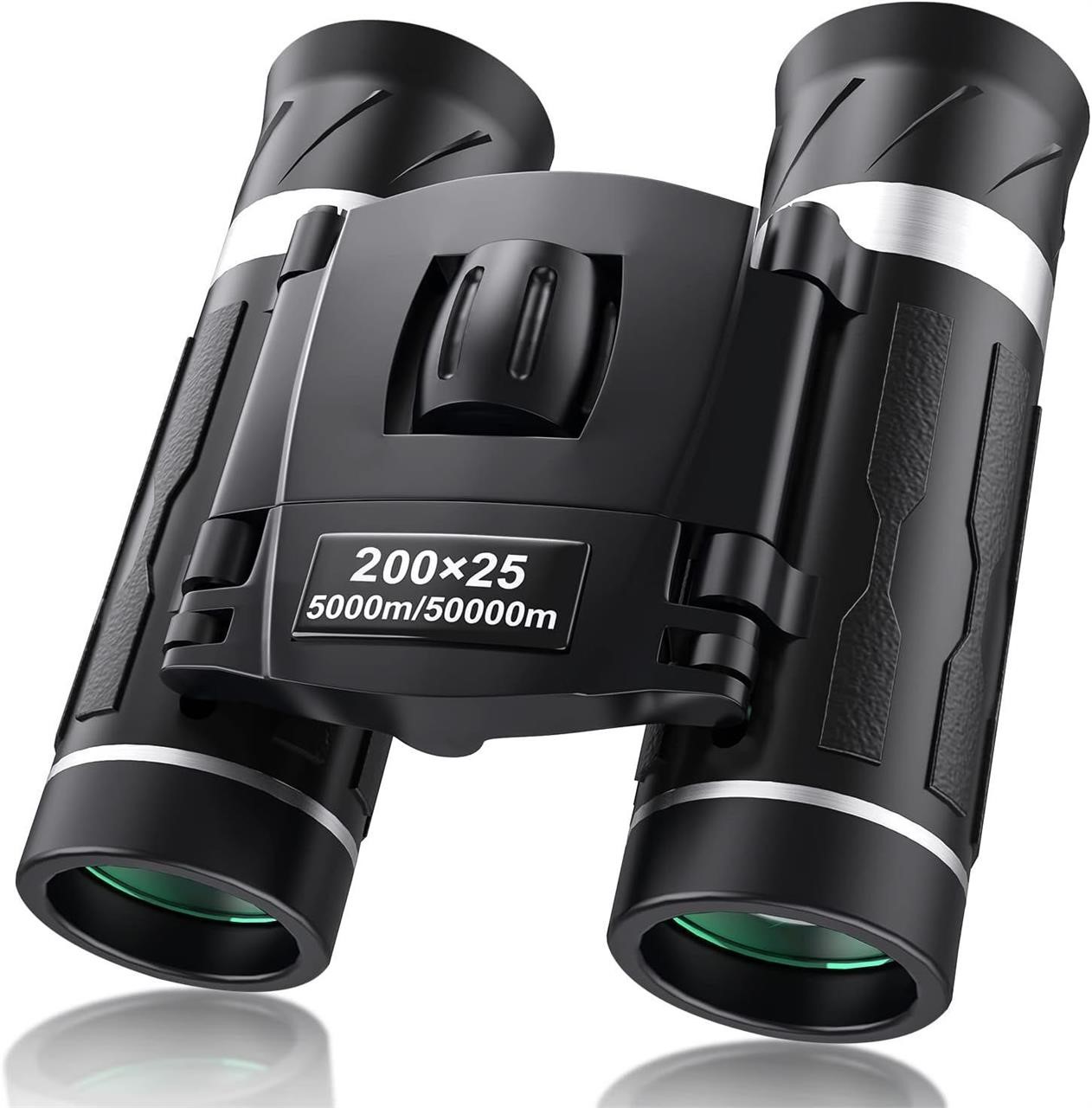 200x25 Compact Binoculars