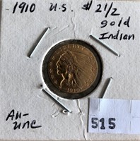 U.S. $2.50 Gold Indian