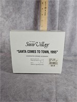 SANTA COMES TO TOWN 1995 - DEPARTMENT 56
