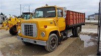 1984 Ford F600 Dump Box Grain Truck V8