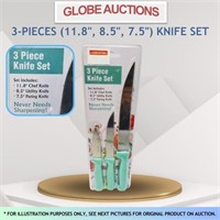 3-PIECES (11.8", 8.5", 7.5") KNIFE SET