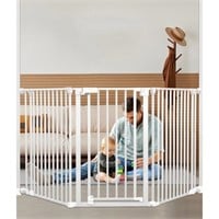E2511 Extra Wide Matal Baby Gate35.5-79.6White