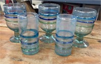 Set of 5 Glasses that Match Lot #89