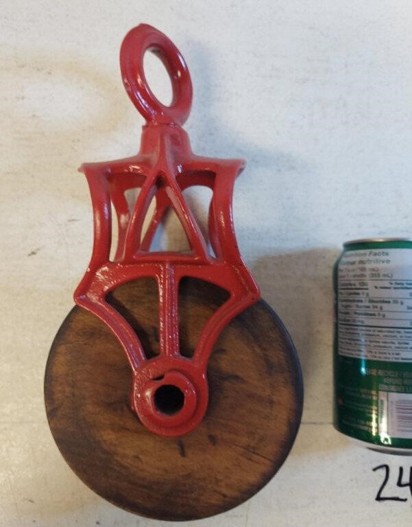 Painted Pulley;