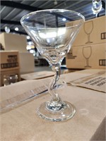 X 72 New Libbey 7 1/2 oz Z- Stem Martini Glass