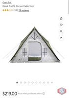 New 2 pcs; Ozark Trail 12-Person Cabin Tent