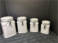 Mayfair and jackson set of 4 canisters