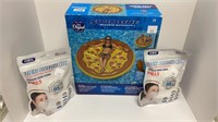 Swimline water sports pizza float, (2) ten packs