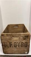 H.F. Byrd Orchard apple crate
