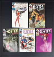 5 Elektra Assassin Limited Series Comic Books