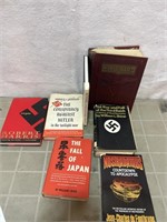 Assorted WWII hardcover books