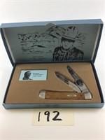 CASE JOHN WAYNE TRAPPER POCKET KNIFE W